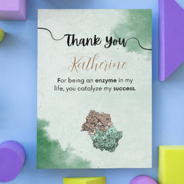 Appreciation for biology mentors thank you card (Creator Uploaded)
