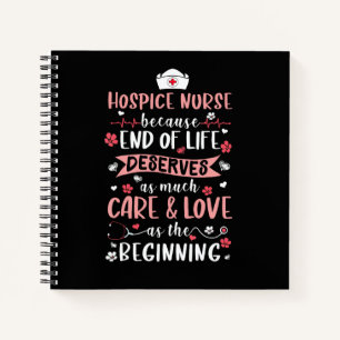 Appreciation Hospice Nurse Medical Registered Nurs Notebook