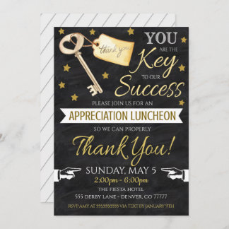 Appreciation Invitation