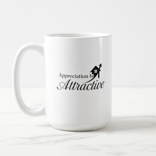 Appreciation is Attractive Tall  Coffee Mug (Left)