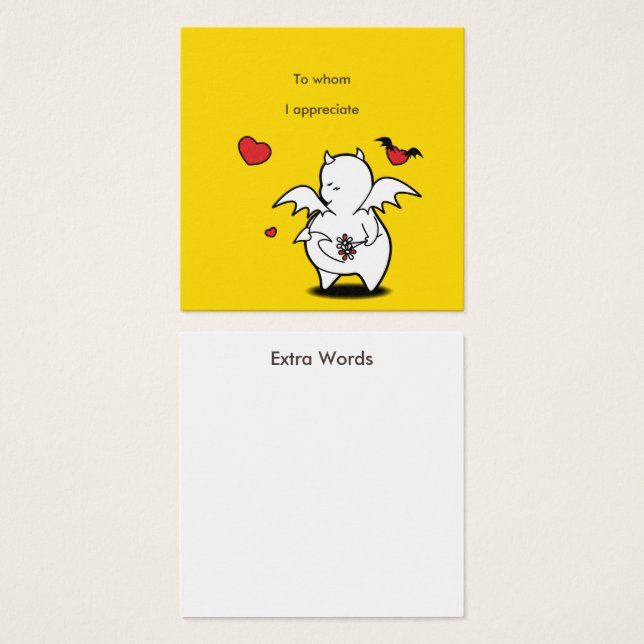 appréciation Message diabolique (Devant & derrière)