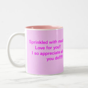 Appreciation mug