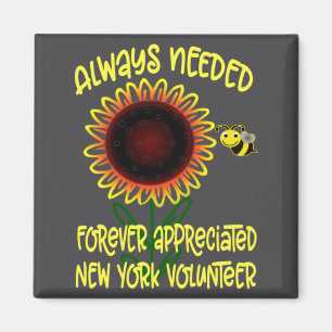 Appreciation New York Always Needed Volunteer Reco Magnet