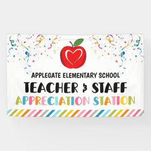 Appreciation Station Teacher Thank You  Banner