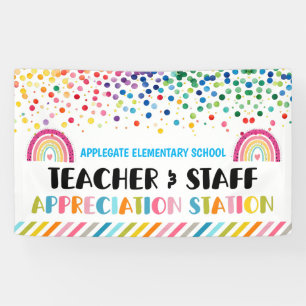 Appreciation Station Teacher Thank You  Banner