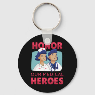 Appreciation to Doctors and Nurses Keychain