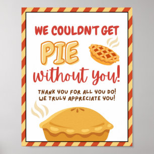 Appreciation Week Sign, Staff Appreciation Sign -