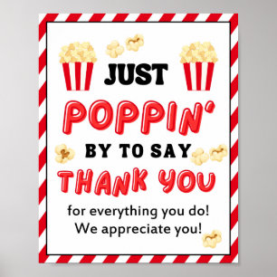 Appreciation Week Sign, Staff Appreciation Sign -