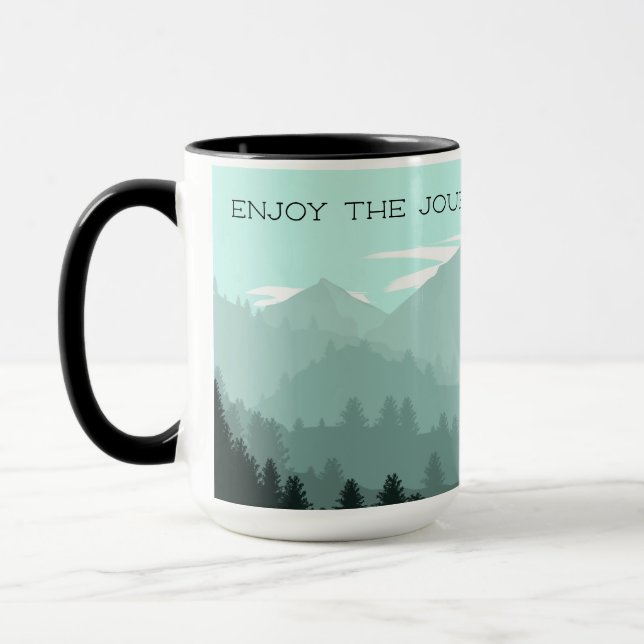 Appréciez la tasse de voyage (Gauche)