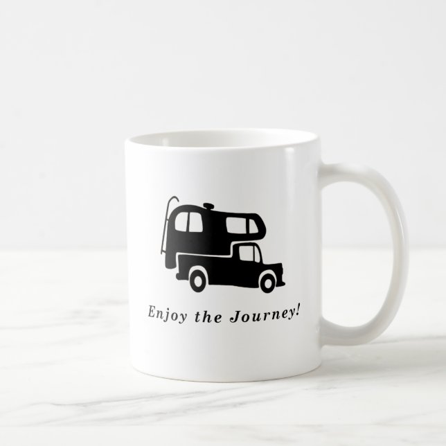 Appréciez le voyage - tasse de campeur de camion (Droite)