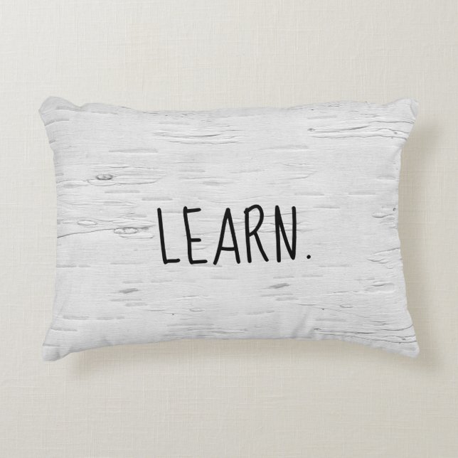 APPRENDRE Le Texte Sur Le Coussin D'Accentuation D (Devant)