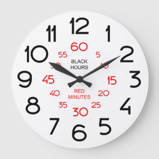 Apprendre traditionnel à dire à l'heure Horloge de