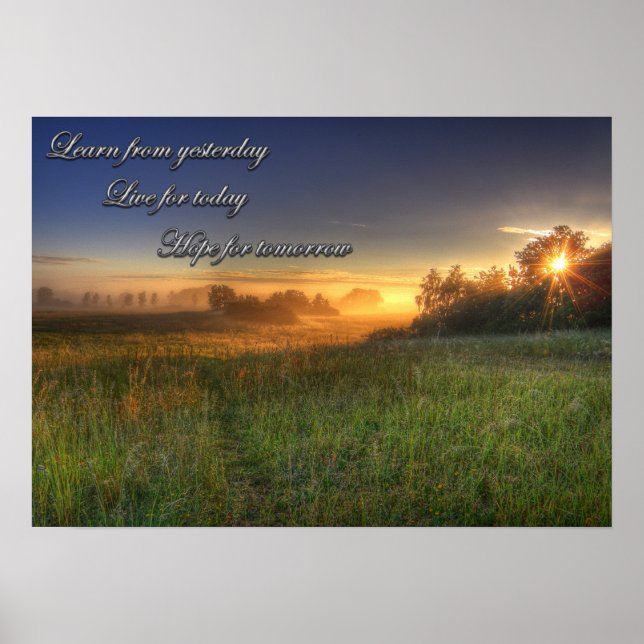 Apprenez d'hier..... affiche (Devant)