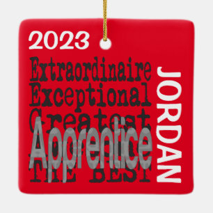 Apprentice Extraordinaire CUSTOM Ceramic Ornament