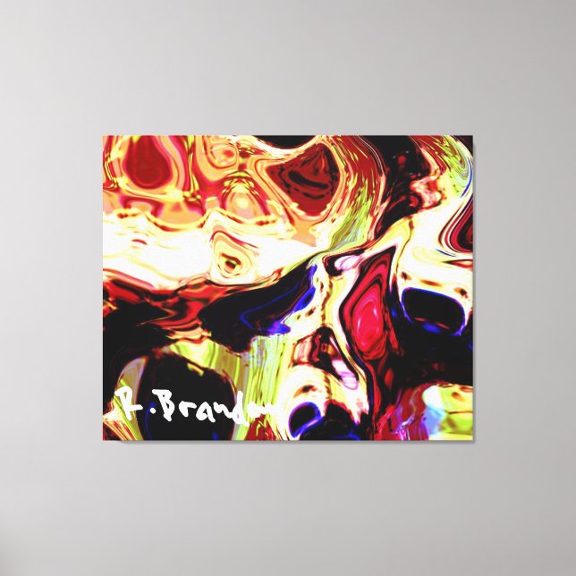 "Apprentissage Handicap" Galerie Toile Enveloppée (Recto)