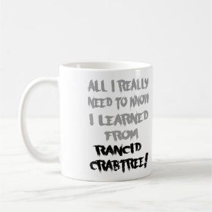 Appris de la tasse rance de Crabtree