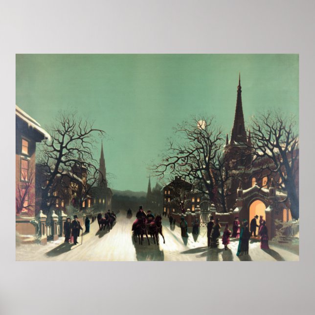 Approach of the New Year Poster (Front)