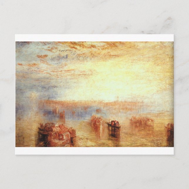 Approach to Venice by William Turner Postcard (Front)