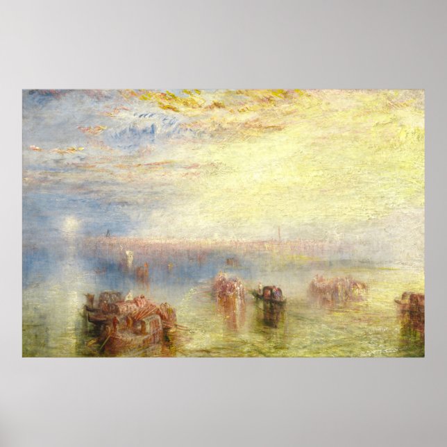 Approach to Venice - William Turner Fine Art Poster (Front)