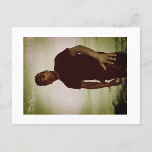 Approachable Wolf Post Card Print