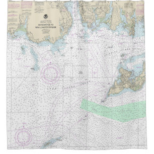 Approaches to New London Harbour Nautical Chart