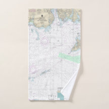 Approaches to New London Harbour Nautical Chart