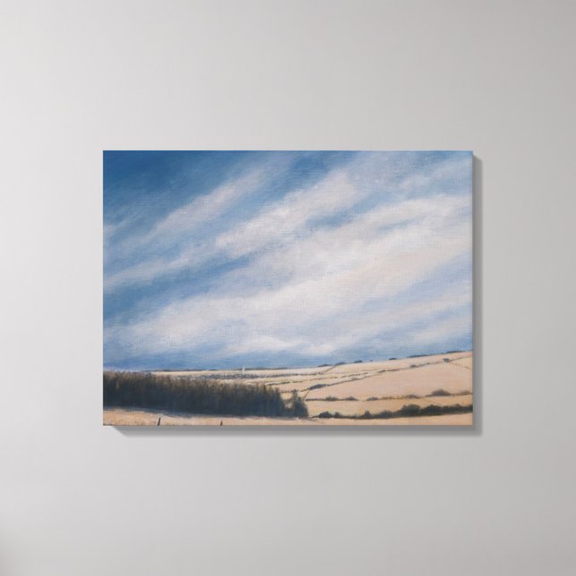 Approaching Burford 2012 Canvas Print (Front)