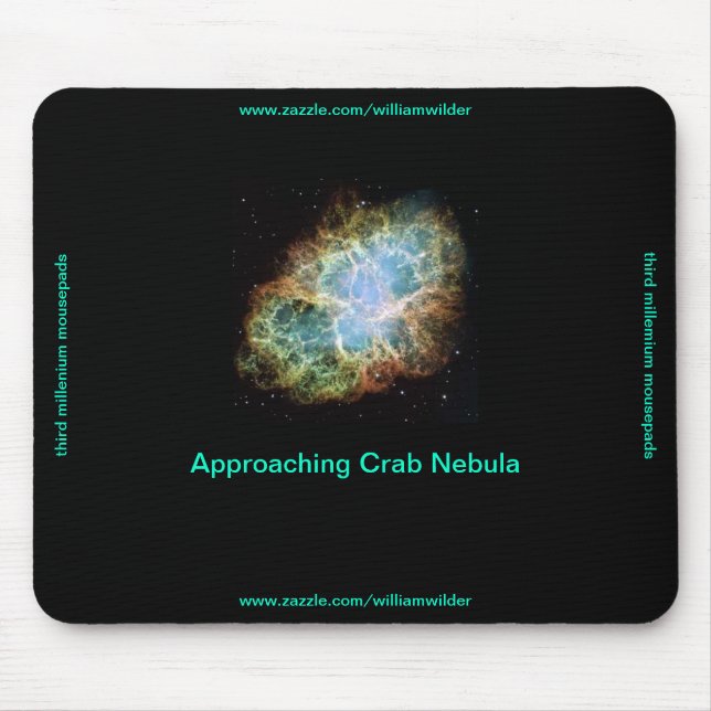 Approaching Crab Nebula Mousepad (Front)