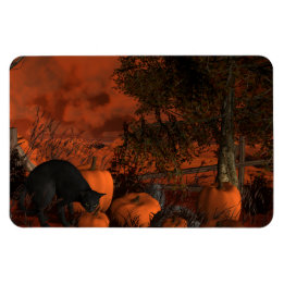 Approaching Halloween Magnet