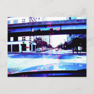 Approaching Hogan Street Postcard