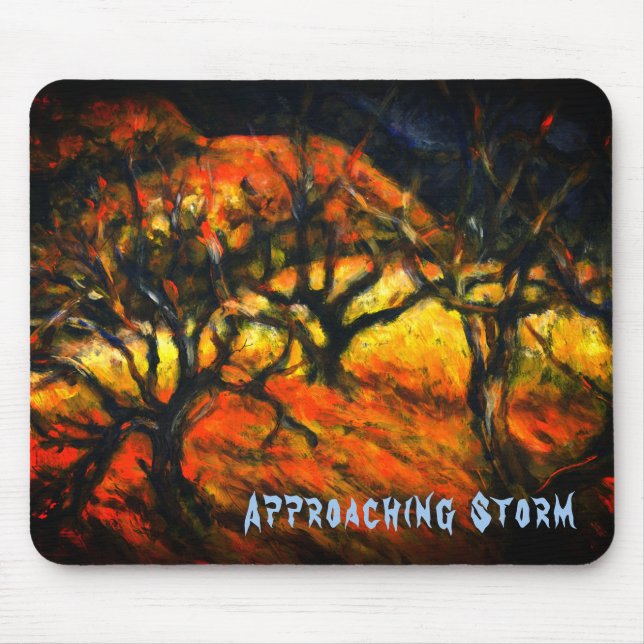 Approaching Storm - dark and mysterious mousemat Mouse Pad (Front)