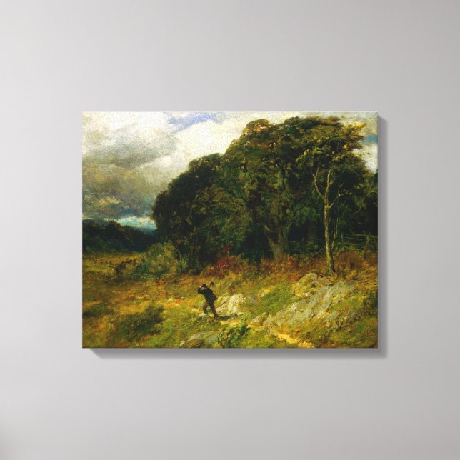 Approaching Storm - Edward Mitchell Bannister  Canvas Print (Front)