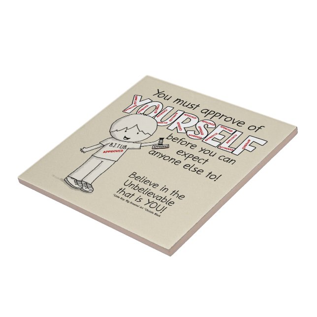 Approve of Yourself Tile (Side)