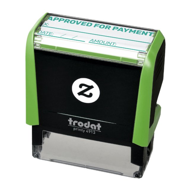 APPROVED FOR PAYMENT SELF-INKING STAMP (Product)