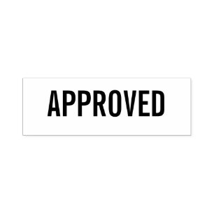 APPROVED label Self-inking Stamp