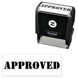 APPROVED self inking stamp