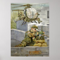 Appuyer nos troupes Poster militaire Forces spécia