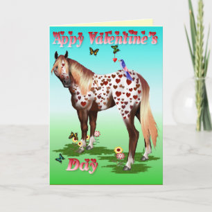 'Appy Valentine's Day - b Holiday Card