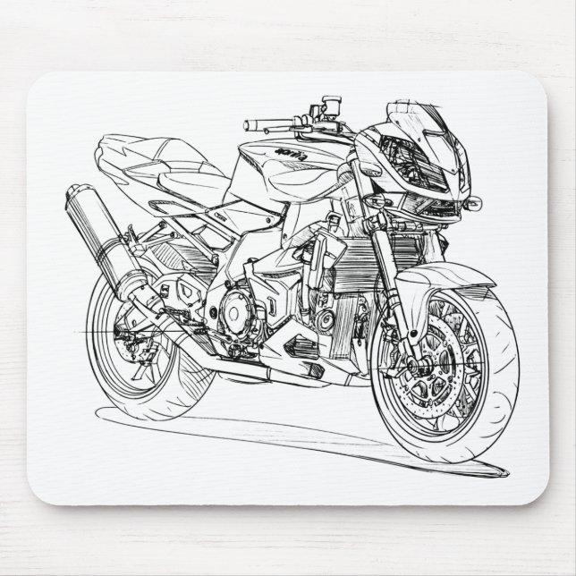 Apr Tuono2009 Mouse Pad (Front)