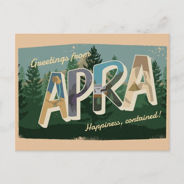 APRA Postcard (Front)