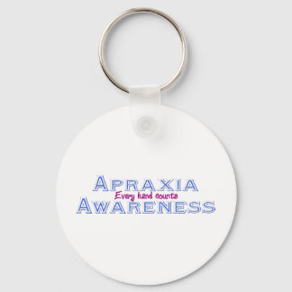 Apraxia Awareness Keychain