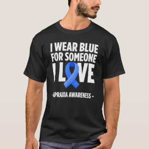 Apraxia Awareness Survivor Love Warrior T-Shirt