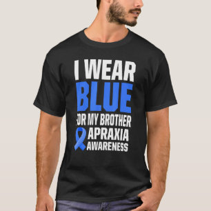 Apraxia Awareness Survivor Wear Warrior 35 T-Shirt