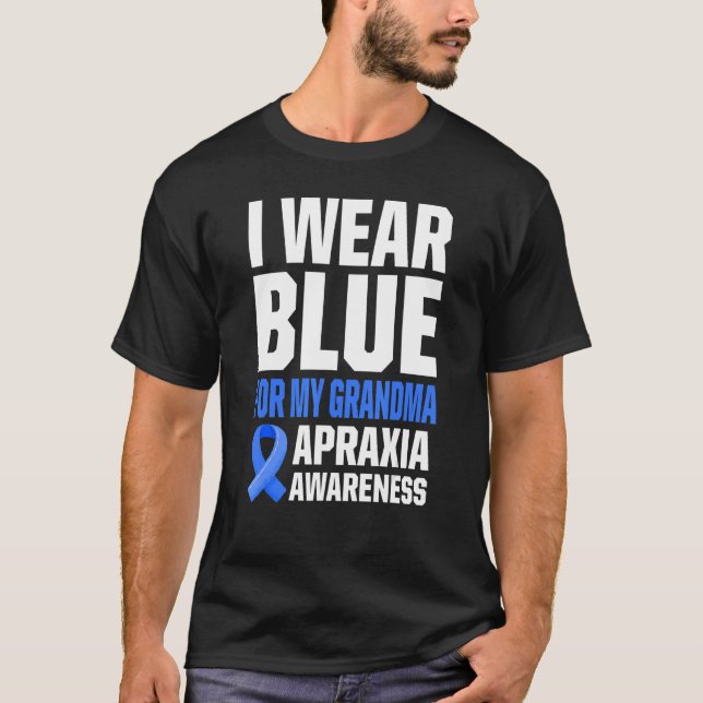 Apraxia Awareness Survivor Wear Warrior 5 T-Shirt (Front)