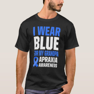 Apraxia Awareness Survivor Wear Warrior 7 T-Shirt