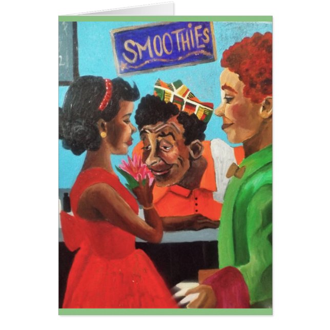 Après le Carte pour notes du bal (Devant)