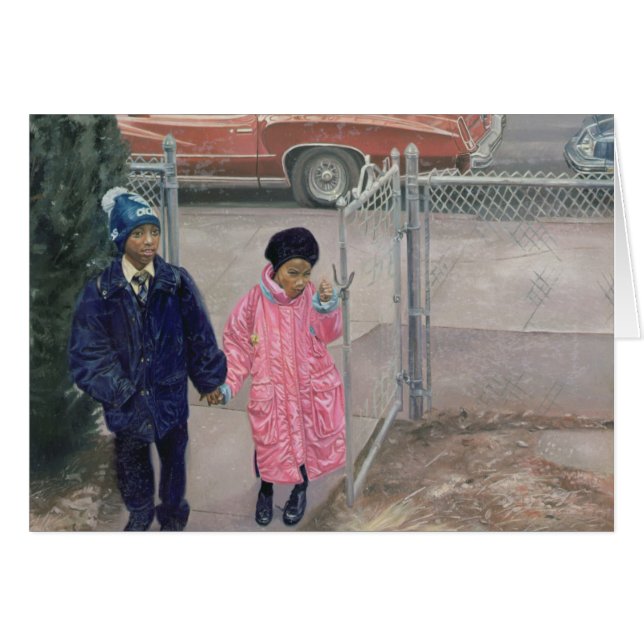 Après l'école 1991 (Devant horizontal)