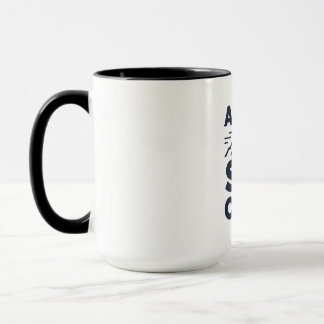 Apres Ski Club Mountain Logo - Custom Mens Winter  Mug