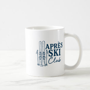 Apres Ski Club Winter Sports Skiing Coffee Mug