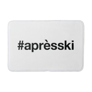 APRES SKI Hashtag Bath Mat